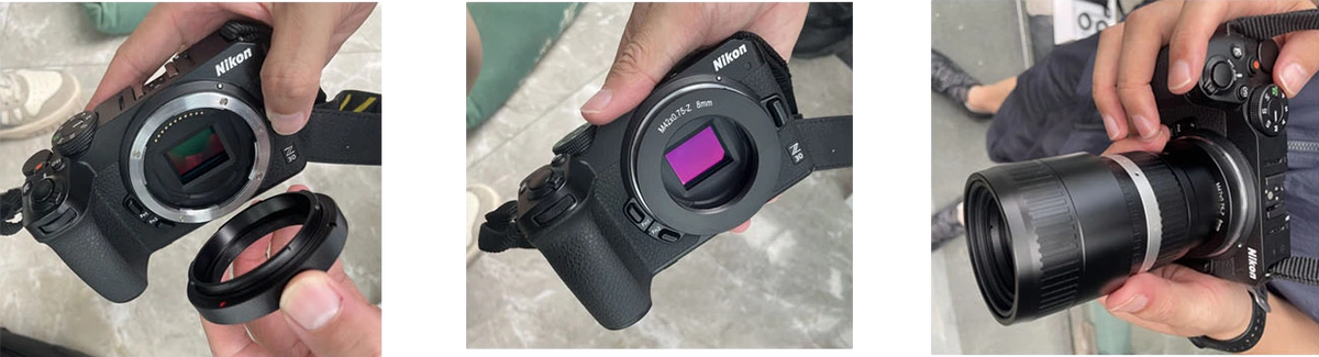 SVBONY SV535専用カメラマウントアダプターの取付手順