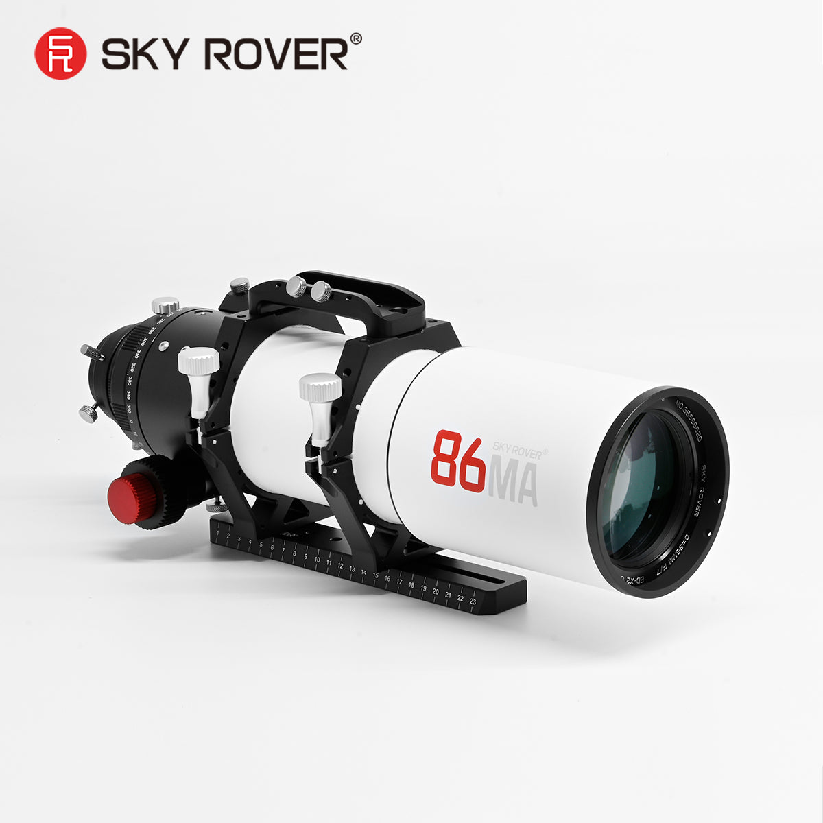 SkyRover 86MA 多用途天体望遠鏡 鏡筒側面