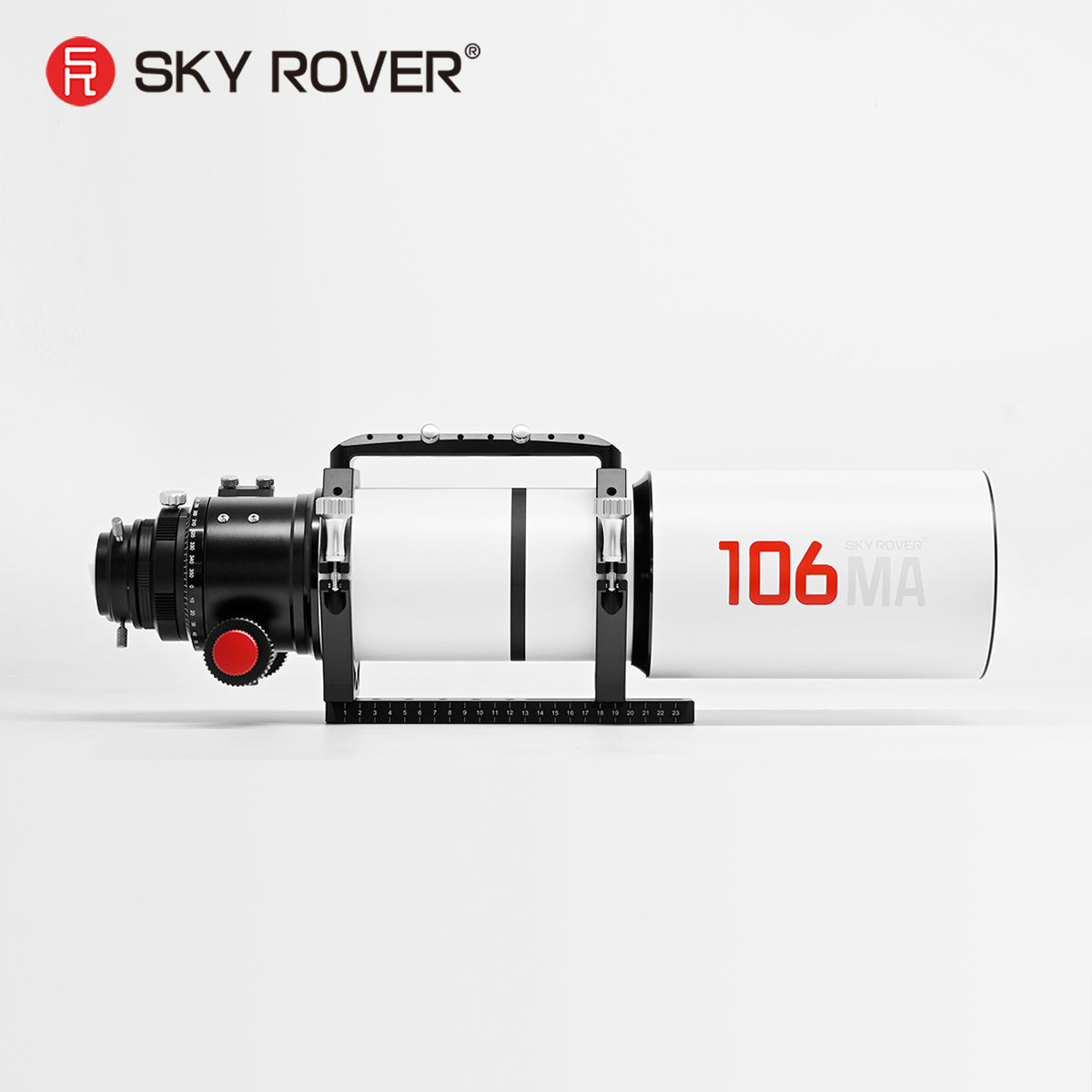 SkyRover 106MA 多用途天体望遠鏡 鏡筒側面