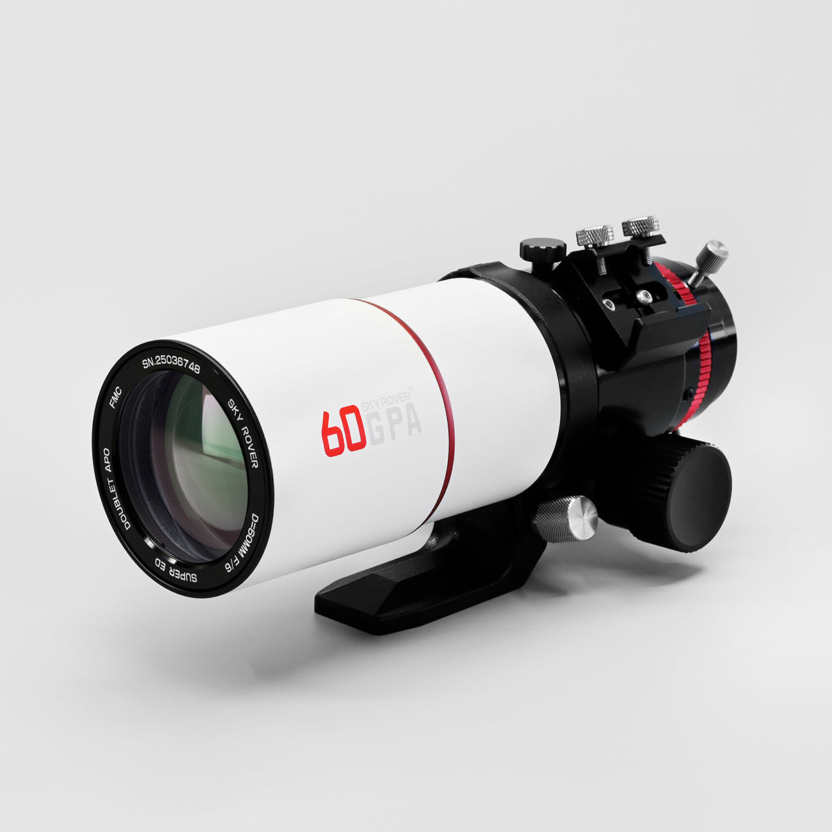 SkyRover 60 GPA 60mm F/6 アポクロマート鏡筒 鏡筒外観