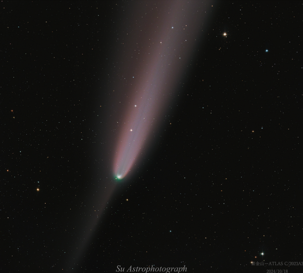 紫金山・アトラス彗星（C/2023 A3）の撮影作品