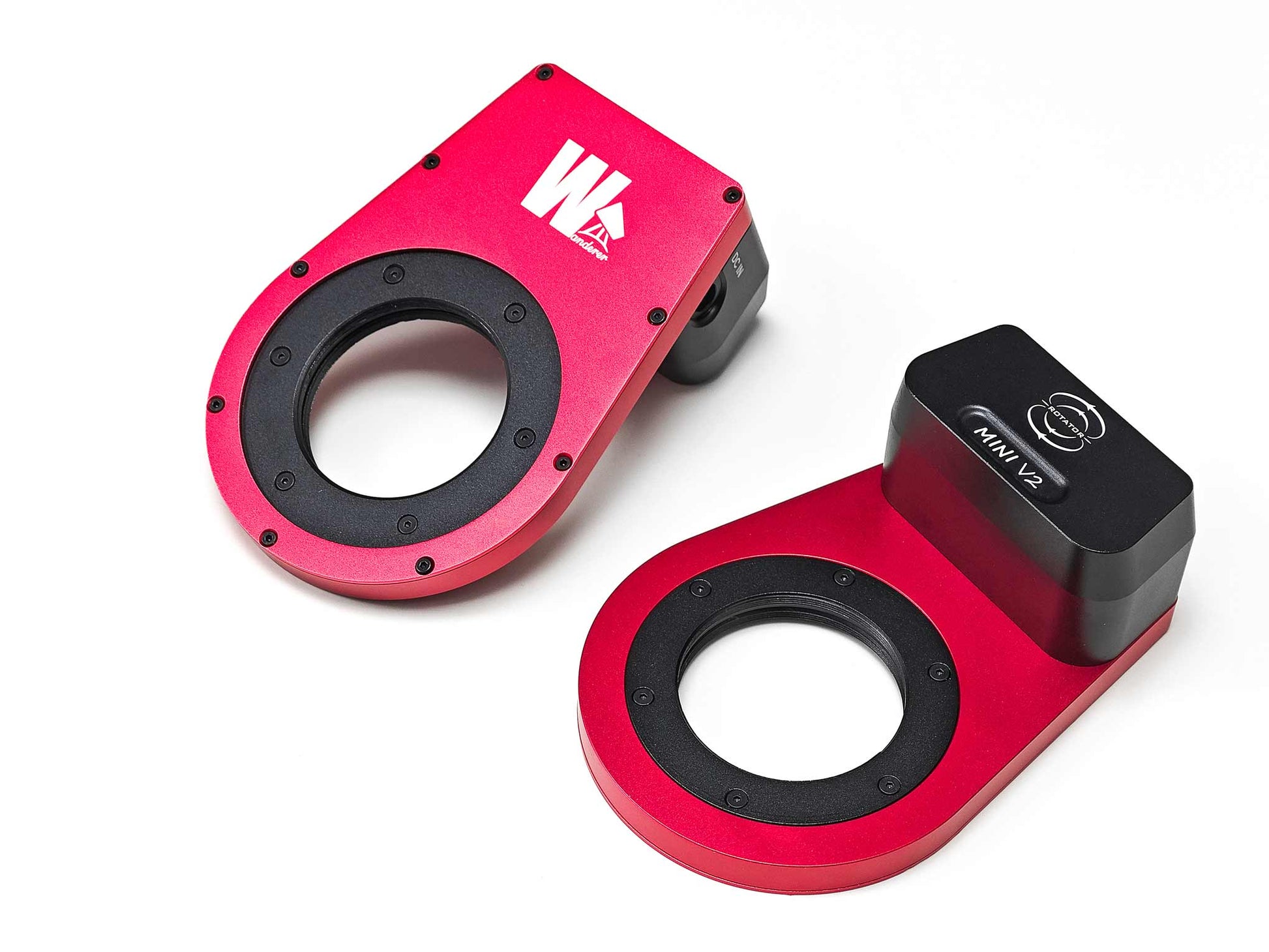Rotator Mini V2の角度目盛りと固定部