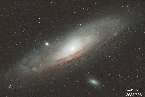 アンドロメダ銀河（M31）の撮影作品