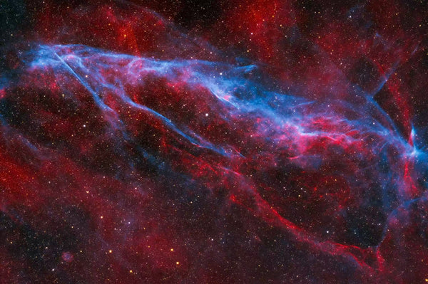 網状星雲（はくちょう座）の撮影作品