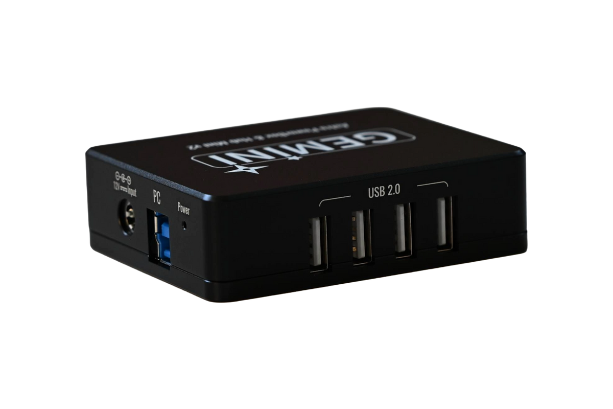 Gemini 電源・USB管理ボックス mini 正面ポート