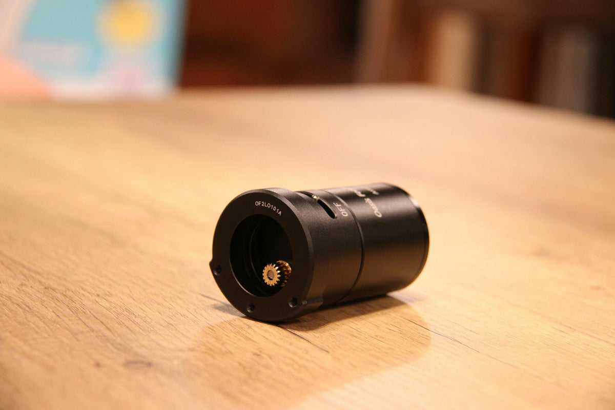 Oasis Focuser Rose のフォーカスギア接続部
