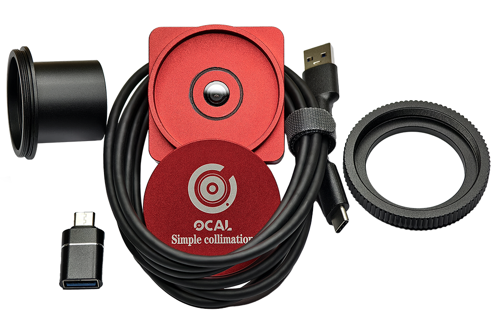 OCAL 電子コリメーター 付属品一式