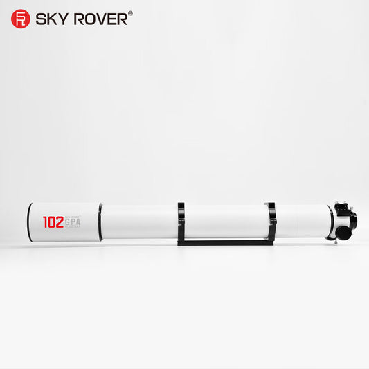 SkyRover 102 GPA 102mm F/11 アポクロマート鏡筒 接眼部とフォーカサー