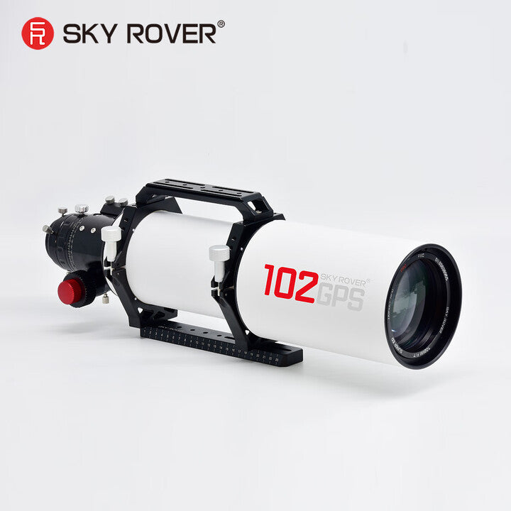 SkyRover 102 GPS 102mm F/7 3枚玉アポクロマート鏡筒 対物レンズセル