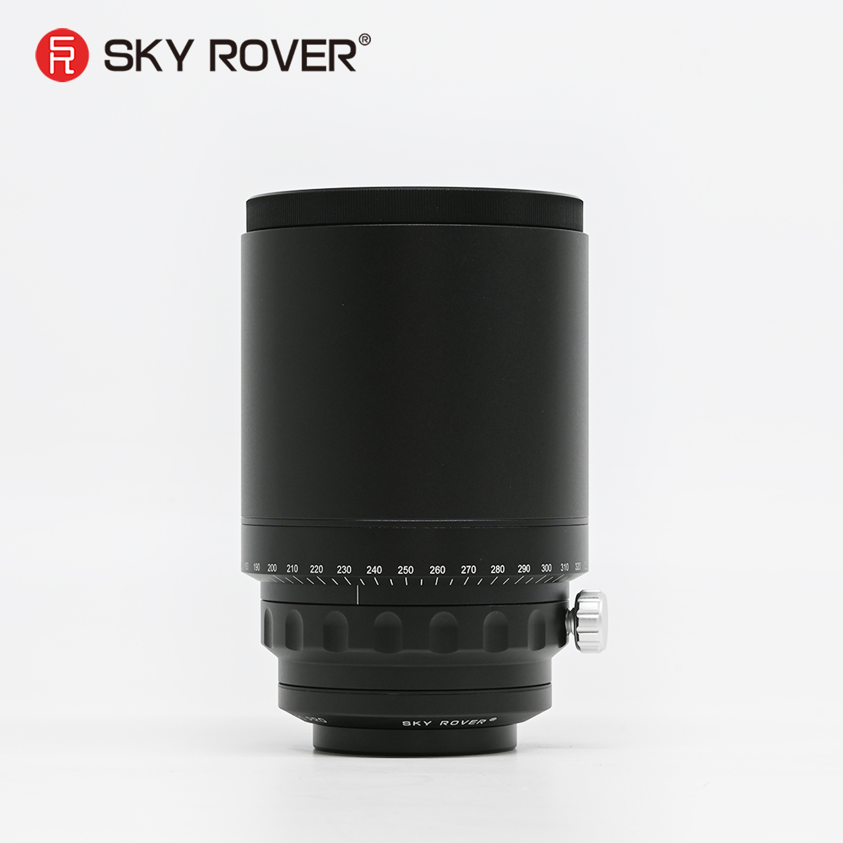 SkyRover 130 GPS 130mm F/7 3枚玉アポクロマート鏡筒 レデューサー装着イメージ